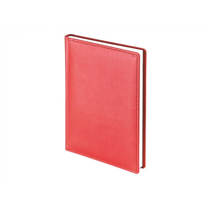 Ежедневник А5 датированный Velvet 2026, красный