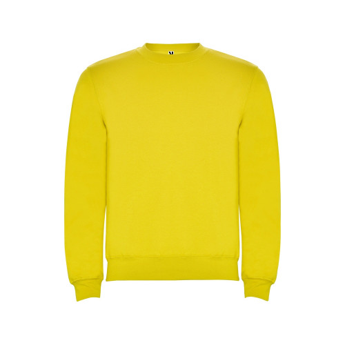 Свитшот с начесом Clasica унисекс, желтый