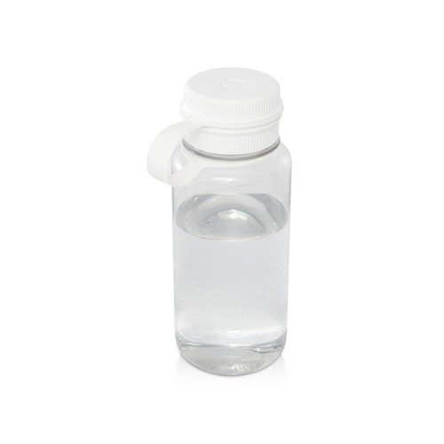 Спортивная бутылка Ryder из переработанного ПЭТ-пластика объемом 900 мл с многофункциональной крышкой, сертифицированная RCS - Белый