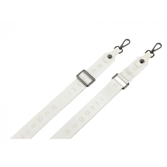 Сумка наплечная BUGATTI Almata, бежевая, полиуретан, 11х4х19 см