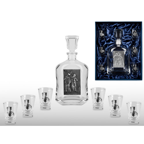 Набор со штофом МЕТАЛЛУРГИ