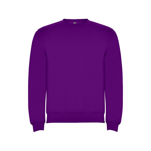 Свитшот с начесом Clasica унисекс, фиолетовый