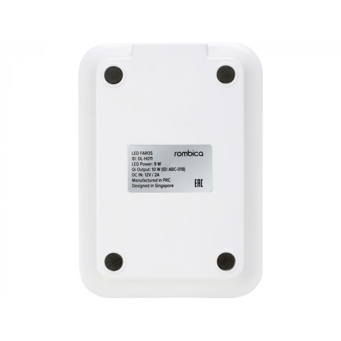Настольная лампа Rombica LED FAROS, белый (квадратное основание)