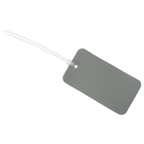 Багажная бирка Favor на силиконовой петле, серый