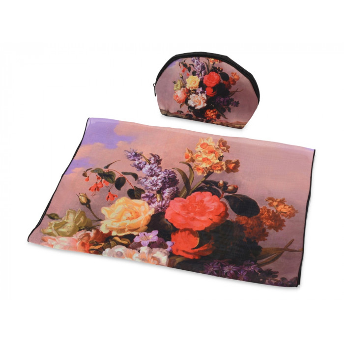 Набор Букет: косметичка и шарф