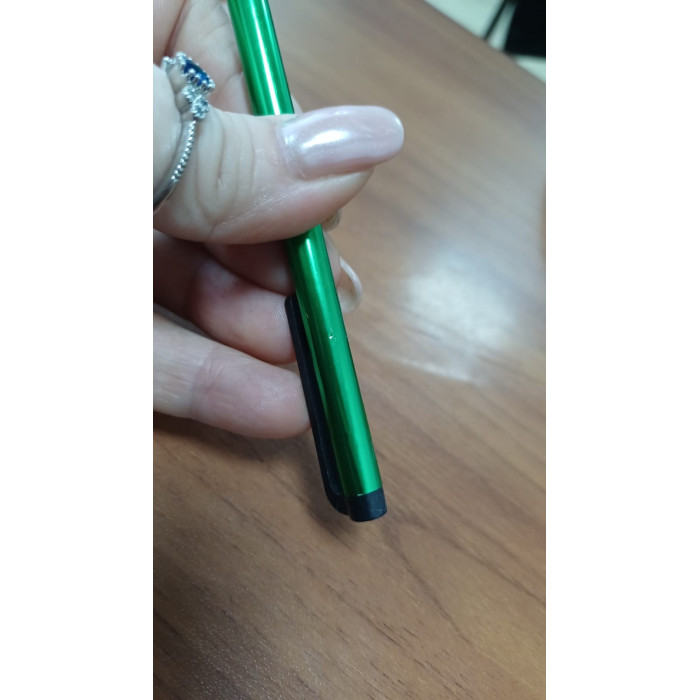 Стилус металлический Touch Smart Phone Tablet PC Universal, зеленый (Р)