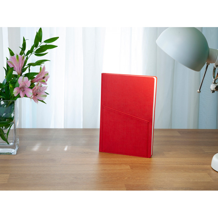 Ежедневник недатированный А5 Barcelona, красный