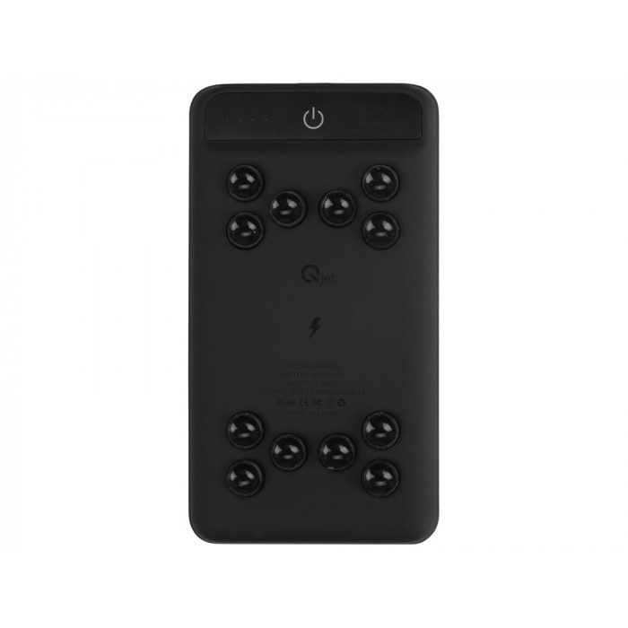 Портативное беспроводное зарядное устройство Airbank, 10000 mAh,  черный