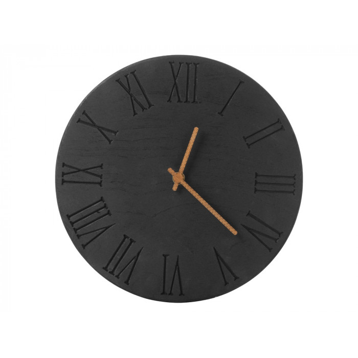 Часы деревянные Magnus, 28 см, черный