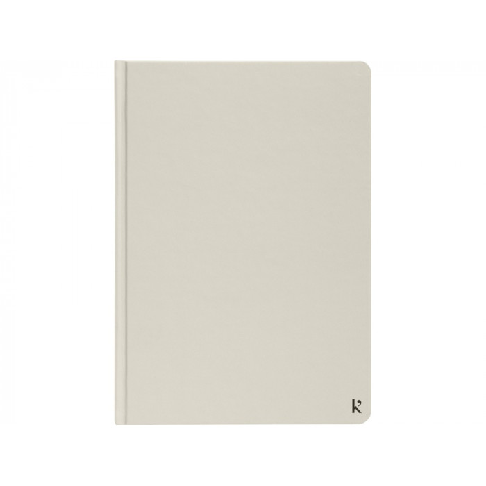 Блокнот в твердом переплете Karst формата A5, бежевый