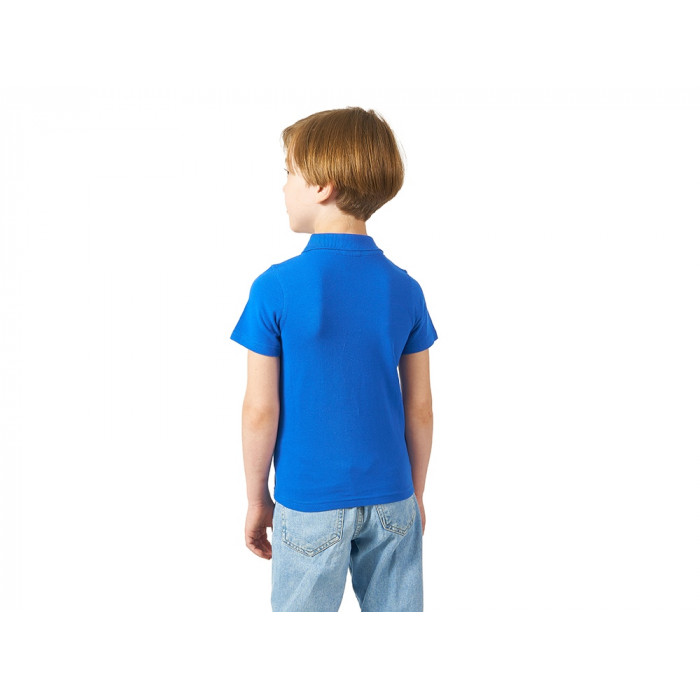Рубашка поло First детская, классический синий