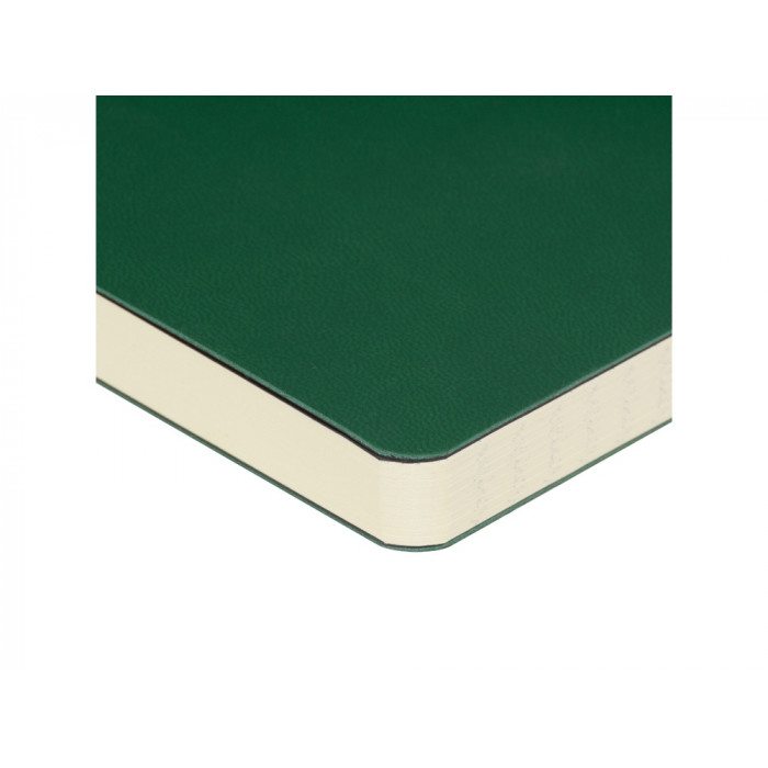 Ежедневник А5 недатированный Megapolis Velvet Flex, зеленый