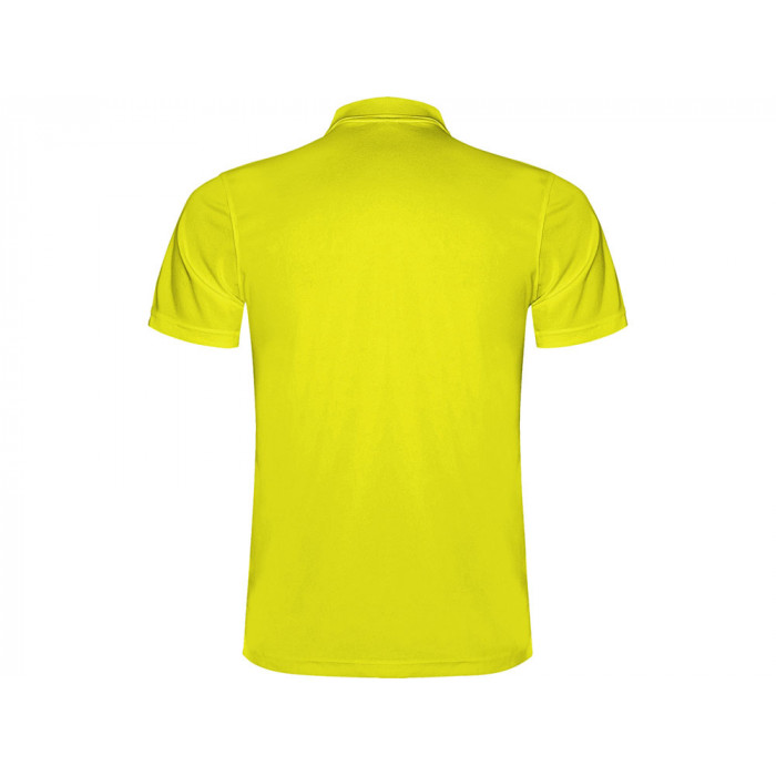 Рубашка поло Monzha мужская, неоновый желтый