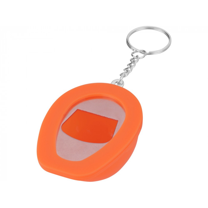 Брелок-открывалка Каска, оранжевый