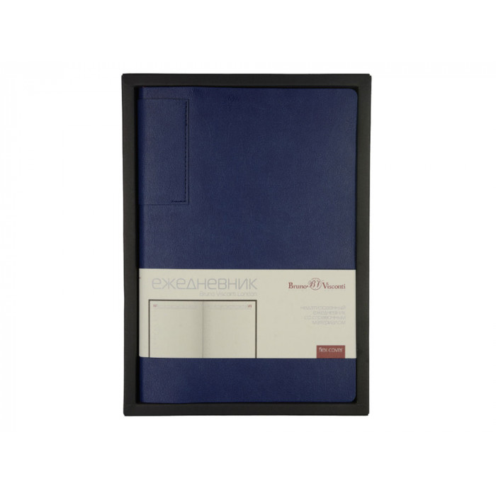 Ежедневник недатированный  А5 LONDON синий