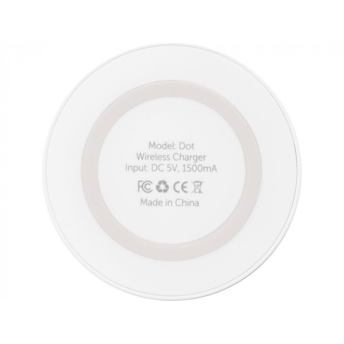 Беспроводное зарядное устройство Dot, 5 Вт, белый