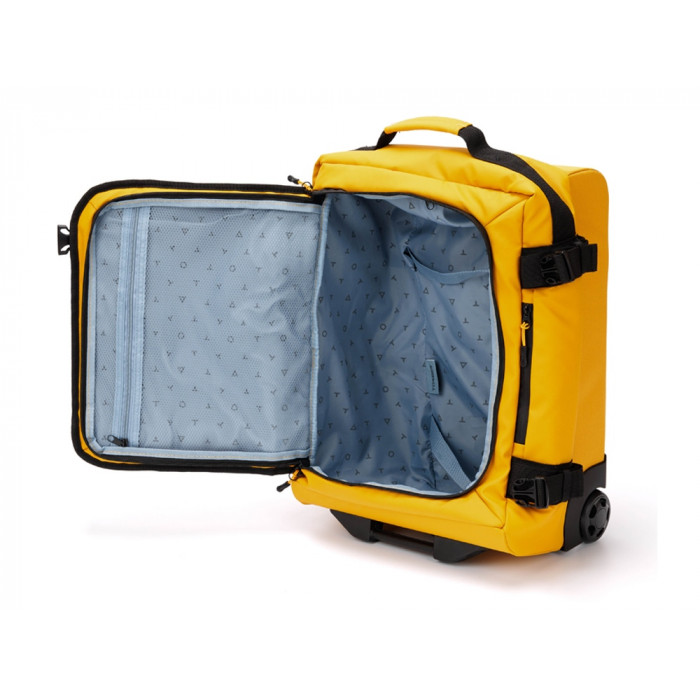 Сумка на колесах TORBER MOBI, желтый, полиэстер 900D с PU покрытием, 47 х 34 х 21,5 см, 32 л
