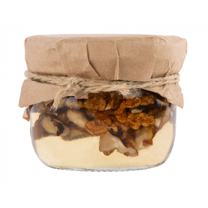 Сувенирный набор Мед с грецким орехом 120 гр