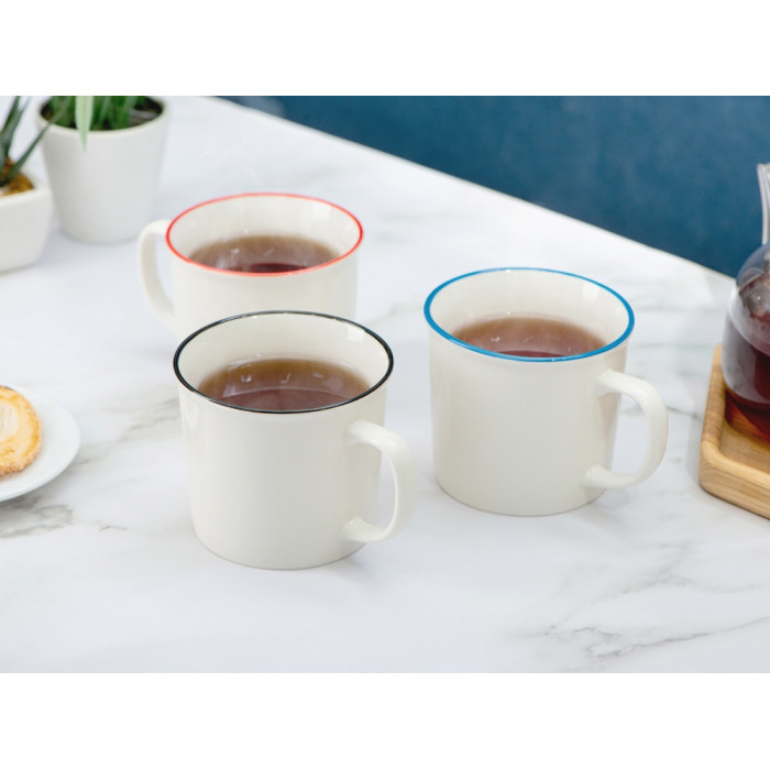 Кружка Nancy Line, белый/красный