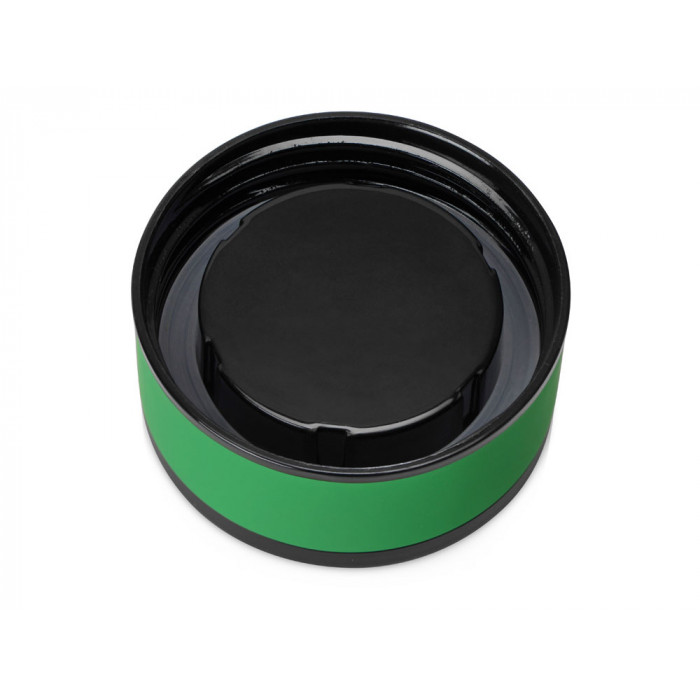 Термос Confident с покрытием soft-touch 420мл, зеленый (P)