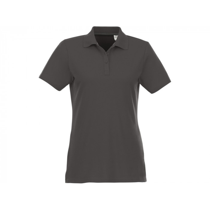 Женское поло Helios с коротким рукавом, storm grey