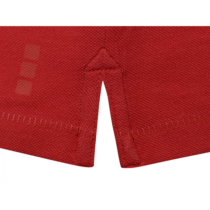 Calgary женская футболка-поло с коротким рукавом, красный