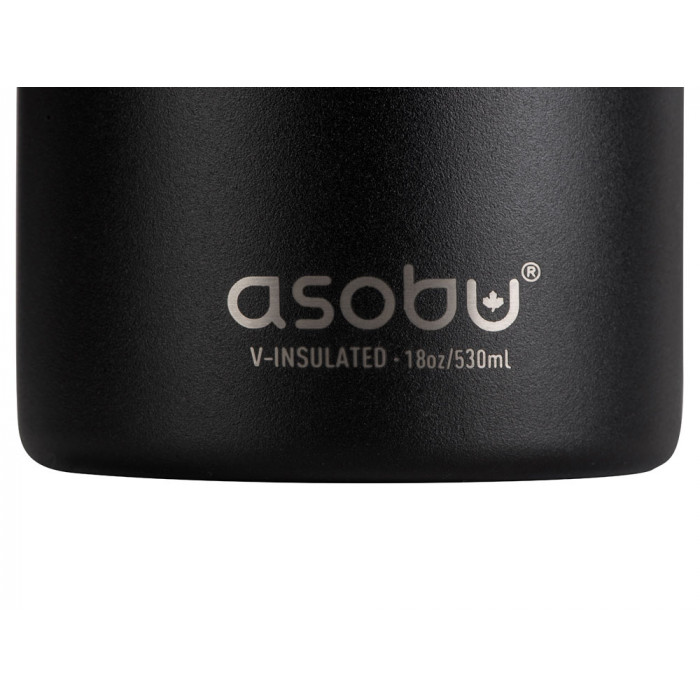 Вакуумная термобутылка ALPINE FLASK, 530 мл, черный