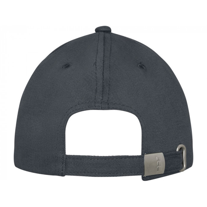 Бейсболка Davis, 6 панелей, storm grey