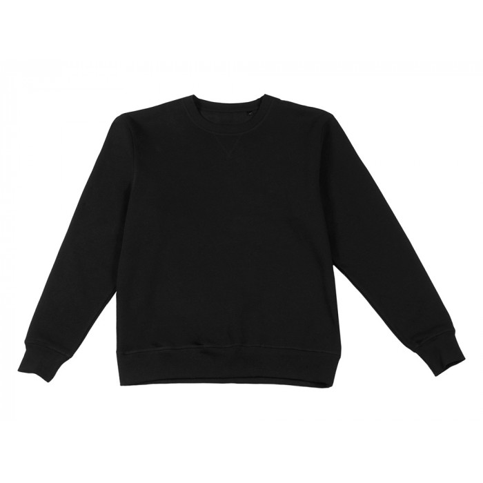 Свитшот оверсайз Lisbon унисекс, черный