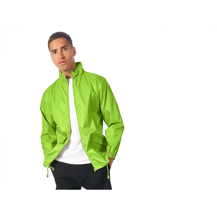 Ветровка Miami мужская с чехлом, зеленое яблоко