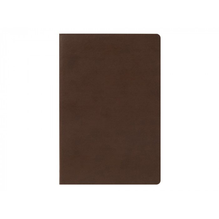 Ежедневник А5 недатированный Megapolis Velvet Flex, коричневый
