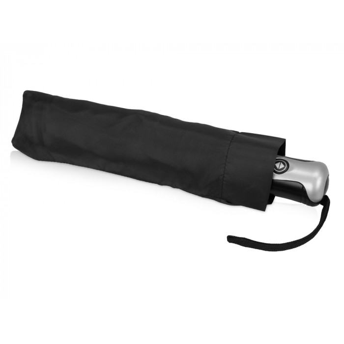 Зонт Alex трехсекционный автоматический 21,5, черный (Р)