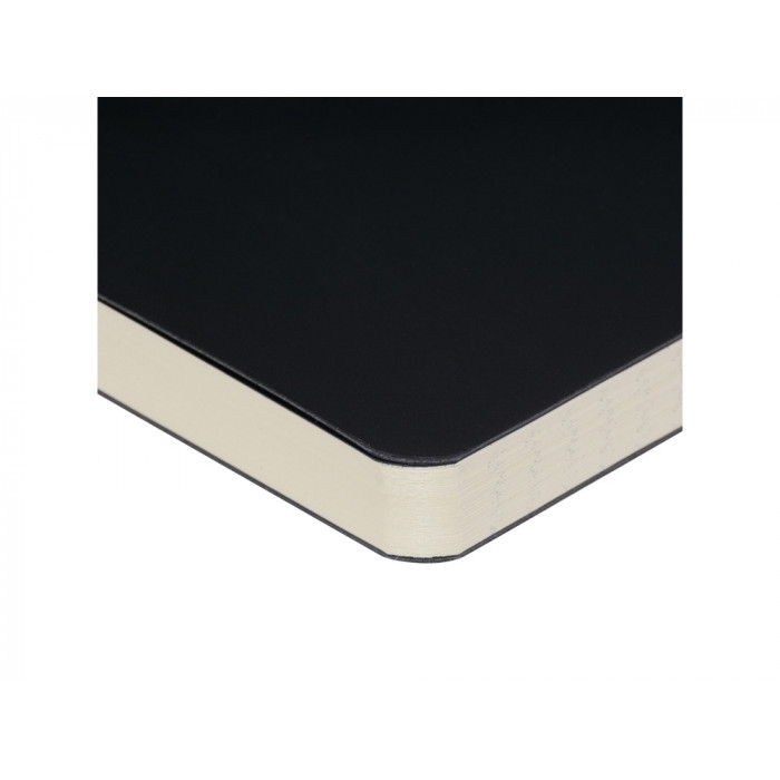 Ежедневник А5 недатированный Megapolis Velvet Flex, черный