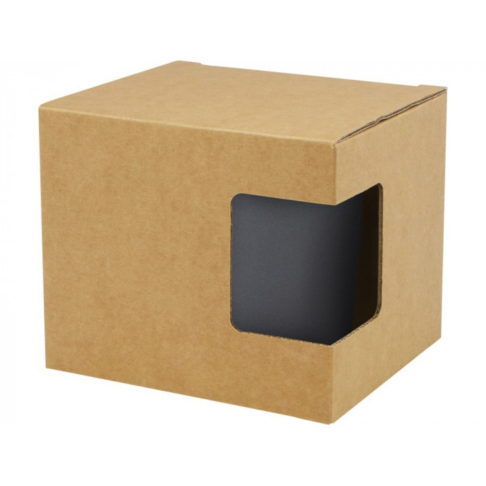 Cali Керамическая кружка объемом 370 мл с матовой отделкой - Белый / Matted Grey