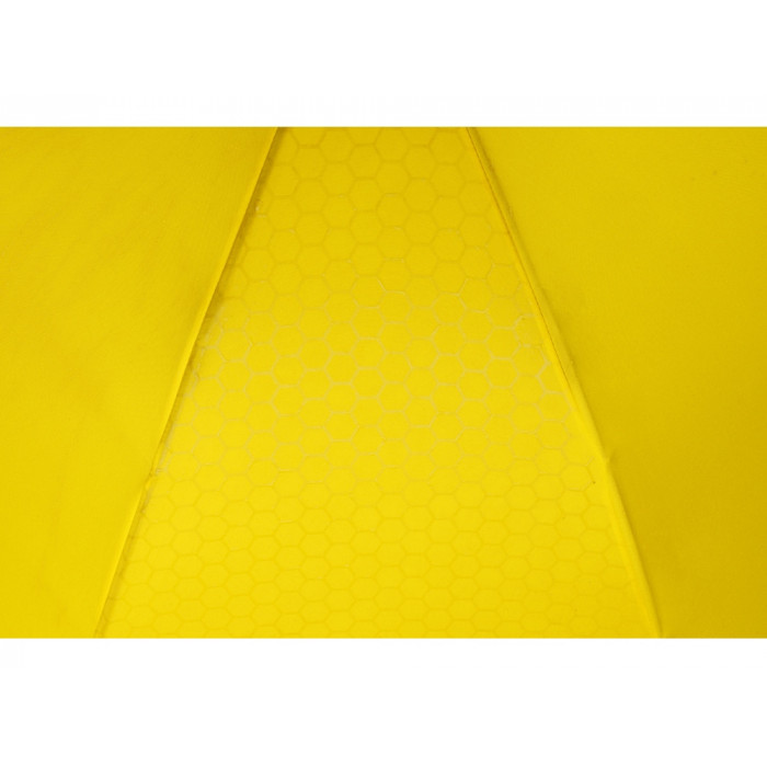 Зонт-трость полуавтомат Wetty с проявляющимся рисунком, желтый