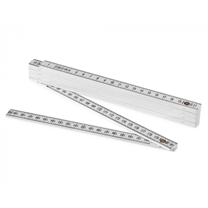 Складная линейка длиной 2м, белый