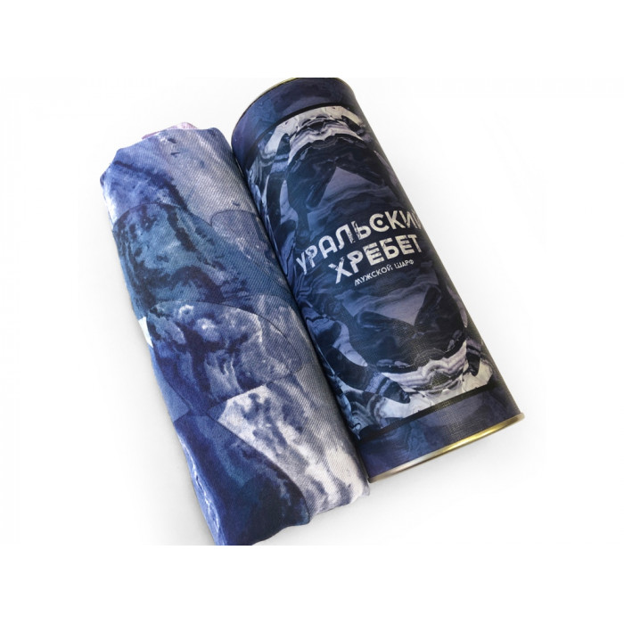 Шарф/ Палантин Уральский хребет