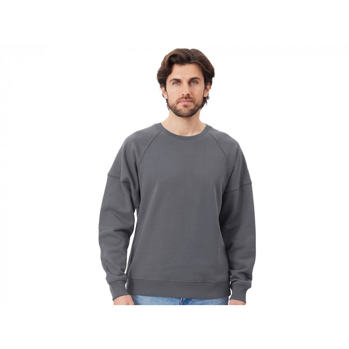 Свитшот оверсайз Paris, унисекс, темно-серый