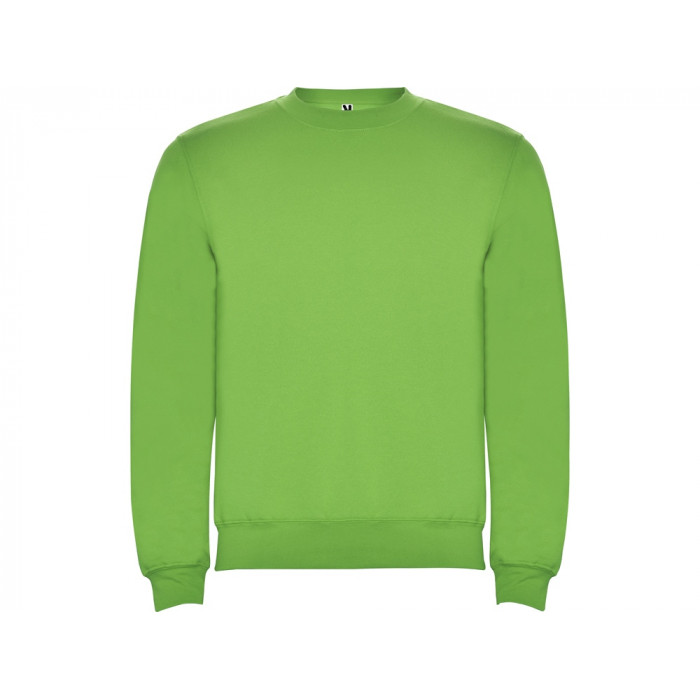 Свитшот с начесом Clasica детский, зеленое яблоко