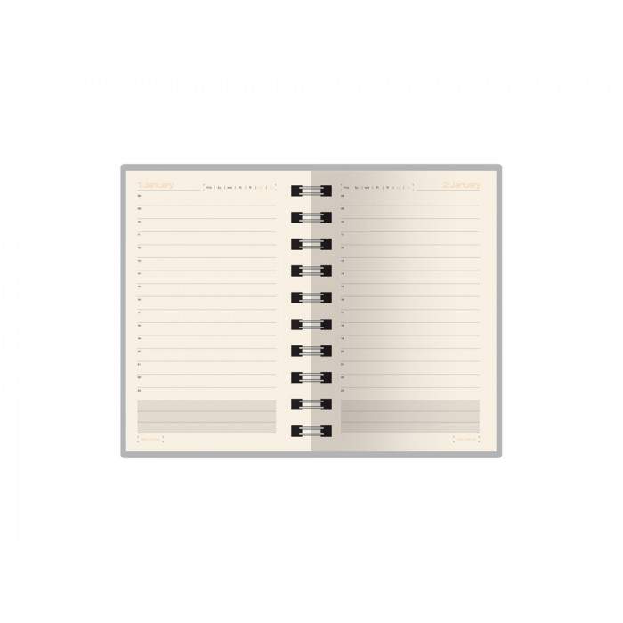 Ежедневник полудатированный А5 Orbit, синий