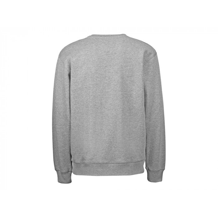Свитшот оверсайз Lisbon унисекс, серый меланж