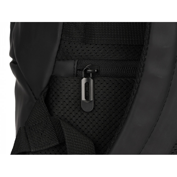 Рюкзак Glam для ноутбука 15'' из мягкой экокожи, черный