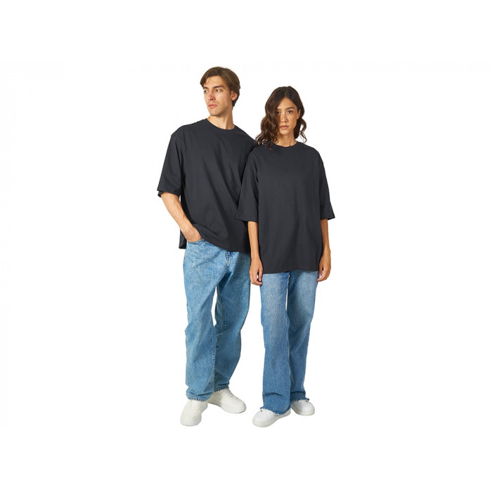 Футболка Berlin к/р оверсайз, 100% хлопок, 180гр, темно-серый