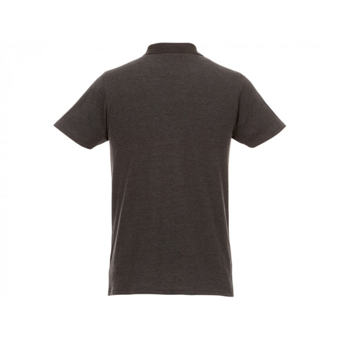 Мужское поло Helios с коротким рукавом, темно-серый