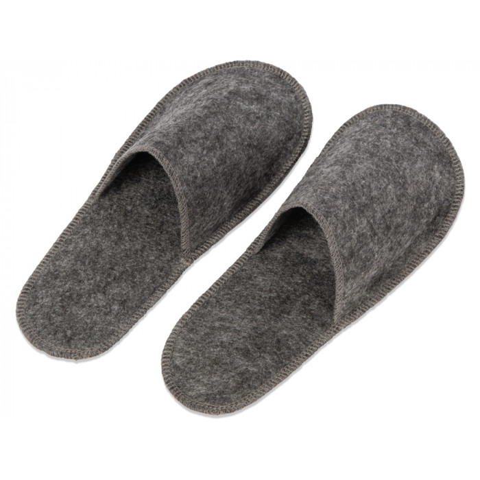 Тапочки для бани и сауны Healing, графит