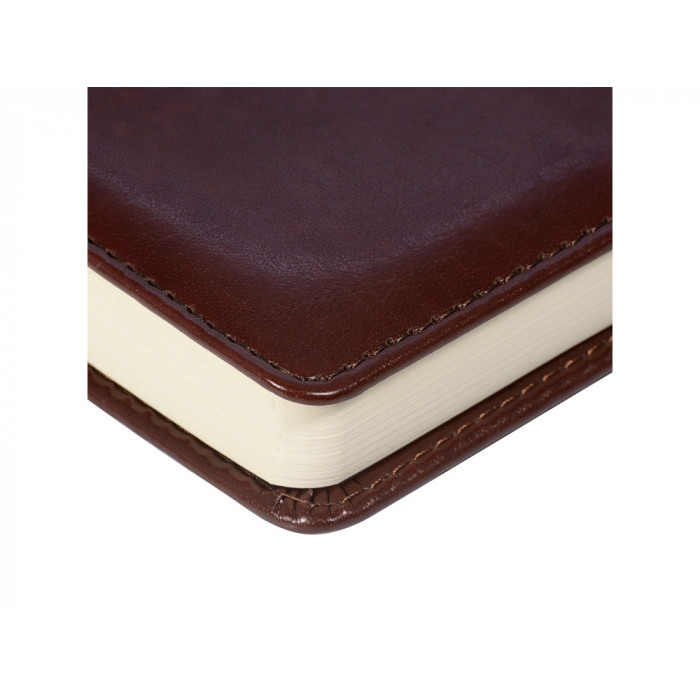 Ежедневник А5 недатированный Prestige, темно-коричневый