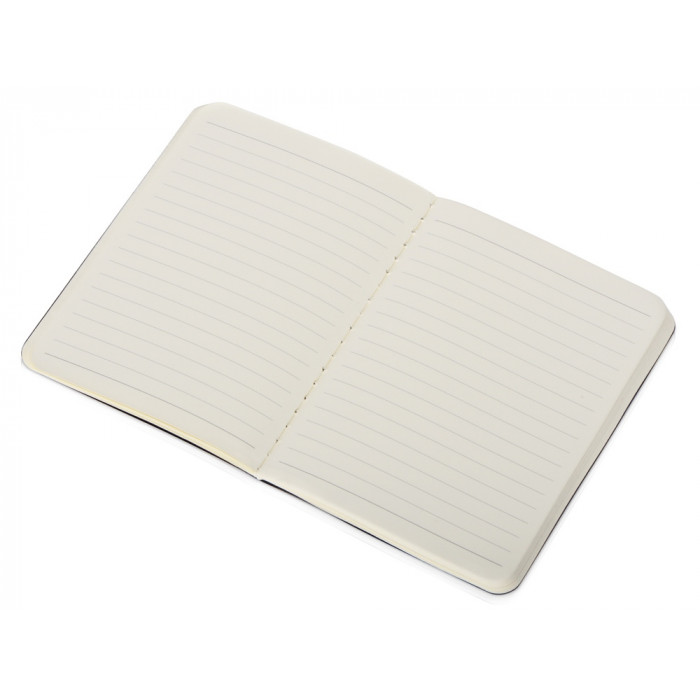 Блокнот A6 Stitch в линейку, черный