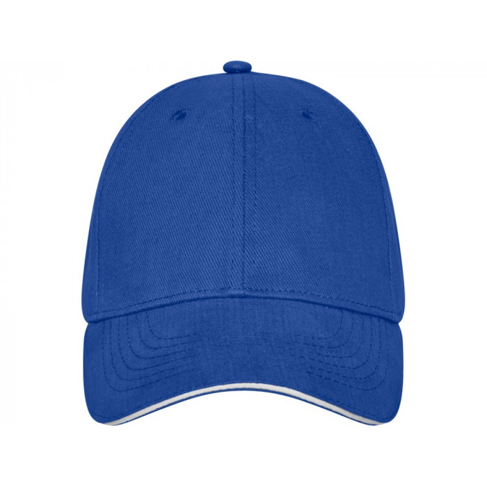 Бейсболка Darton, 6 панелей, cиний