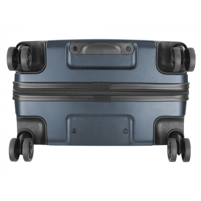 Чемодан BUGATTI Kallisto, синий, АБС-пластик, 44,5х26х63,5 см, 65 л