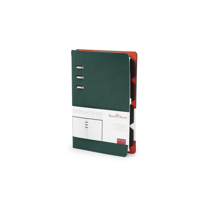 Ежедневник недатированный А5 Firenze, зеленый